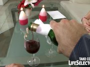 Threesome with a teen and massage with a babe 1/16