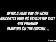 Busty Bridgette B plays with her big tits  2/16