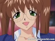 Anime lesbians having fun