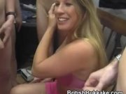 Watch these two ladies drain many cocks 10/16