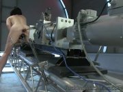 Sweet ass gets fucked by machines  9/16