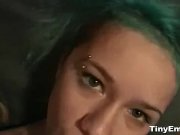 Frisky Emo Teen Plays With Her Shaved Twat 5/16