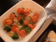 Sweet idol Nao in white satin and white leggi 8/16