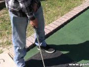 Golf babe pussy rammed 3/16