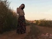 Bare naked on the roadside 3/16