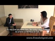 MILF casts young nervous stud  1/16