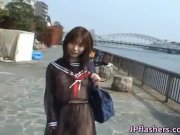 Mikan Hot Asian model likes flashing her 11/16