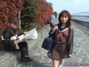 Mikan Hot Asian model likes flashing her 7/16