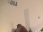 Cum over my hairy cougar pussy 7/16