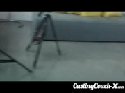 Porn casting for skinny brunette 1/16