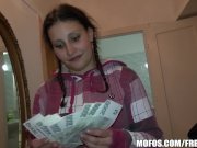 Pretty Czech student trades sex for cash 6/16