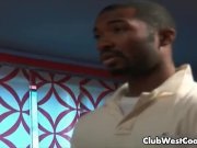 Sexy black girl in a scary movie loves 6/16