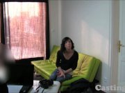 Innocent brunette fucked on desk 3/16