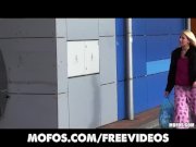 Pretty Euro blond is picked up in public 1/16