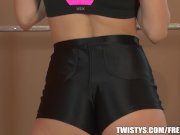 Workout babe Malena Morgan cums 1/16