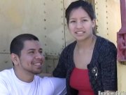 Horny couple making first sex tape 2/16