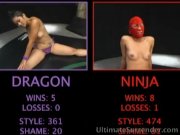 Dragon battles the Ninja 3/16