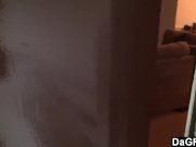 Black girlfriend blowing after work  1/16