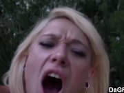 Hot tub blowjob by blonde teen 15/16