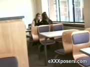 Undressing and flashing in the back of a car 3/16