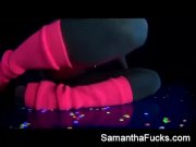 Samantha Saint black light fun 10/16