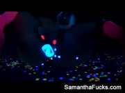 Samantha Saint black light fun 14/16