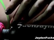 Jayden Jaymes plays with her big boobs   3/16