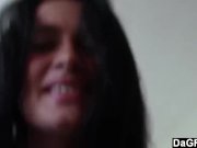 Making her wet before she goes back to work      13/16