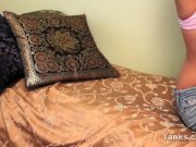 Fingering her pussy hole  3/16