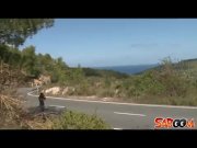 Hot hitchhiker Angelica Heart fucked in the butt  1/16