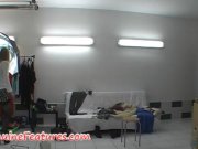 Backstage fun with real czech blonde 12/16