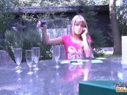 Gina Gerson pays old debt collector with fuck 2/16