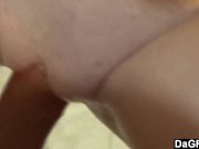 Sneaky sex in public building  9/16