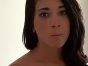 HOT brunette is caught shaving her pussy 5/16