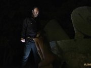 Blonde slave bondaged in the deep night 16/16