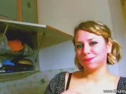 BBW housewife gives funtime BJ