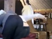 Young patroness beats her maid employee’s ass 5/16