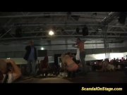 bdsm show on public stage 16/16