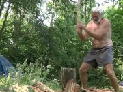 Teeny blondes fucking the old wood cutter 1/16