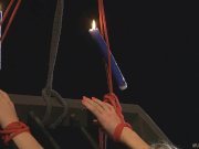 Blonde bitch leash and spanked on the beach 12/16