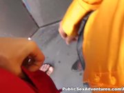 Busty chick in stockings masturbates 6/16