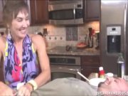 Handjob In The Kitchen 7/16