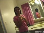 Handjob In The Bathroom 6/16