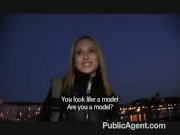 PublicAgent - Blonde amateur model underwear 1/16