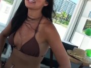Sexy little Latina is picked up and fucked 3/16