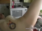 Tilly plays with herself in the kitchen 14/16