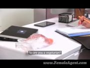 FemaleAgent - MILF agent works up an appetite 4/16