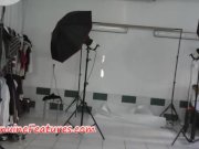 Cumshot in backstage for sexy czech chick 10/16