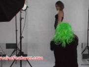 Cumshot in backstage for sexy czech chick 2/16