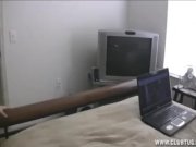 Teen handjob on bed 1/16